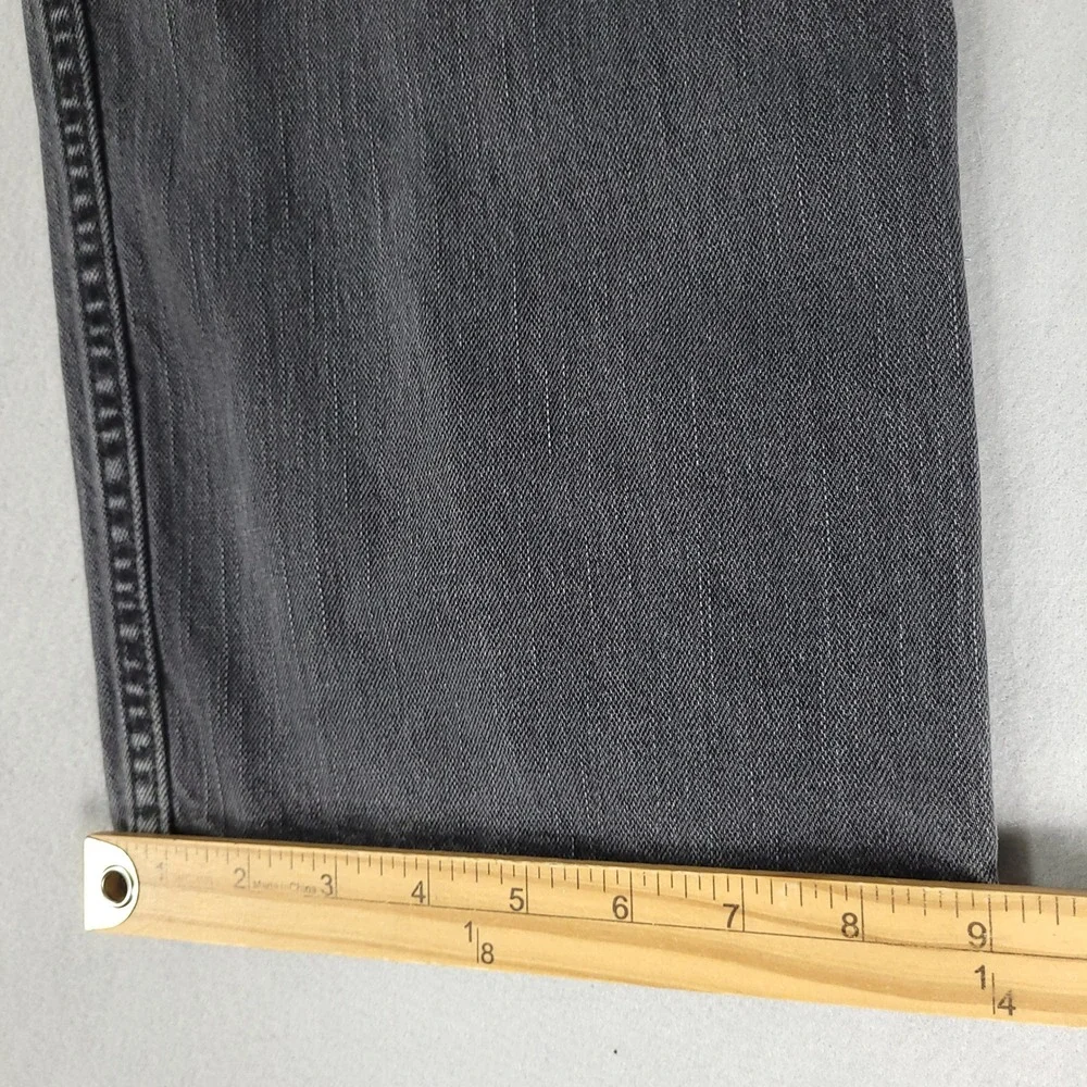 Levi's 541 Jeans Men's 38x30 Black Distressed Athletic Taper Denim 541-0960